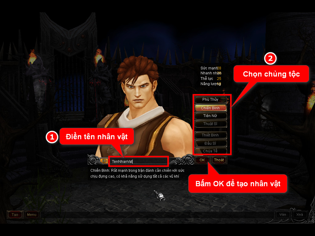 Chức năng chính của Game MU Bá Long Chức năng chính của Game MU Bá Long